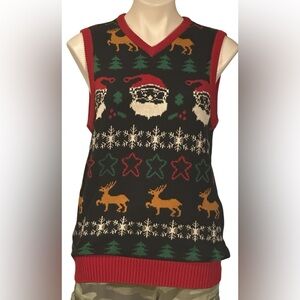 Ugly Sweater Co. brand Christmas knit vest.Size S/P
